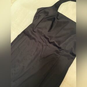 NWOT American Living Dress brand Classic Elegant Halter Style Black Dress.